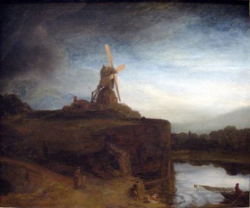Rembrandt van Rijn Werke - Die Mühle Rembrandt